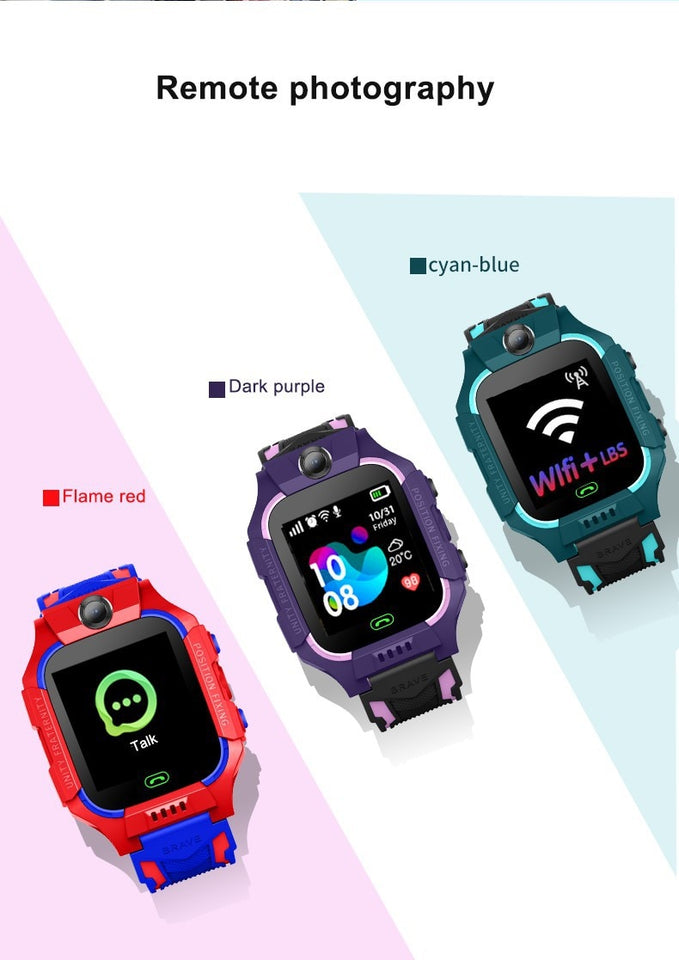 Kids Waterproof Smart Watch For IP67 IOS Android...