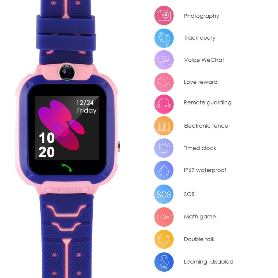 Q12 Kids Waterproof Smart Talking Watch...