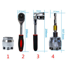 Load image into Gallery viewer, NEW 3/8 inch Drive 10-19 mm Adjustable Hex universal Socket..
