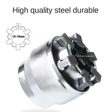 Load image into Gallery viewer, NEW 3/8 inch Drive 10-19 mm Adjustable Hex universal Socket..
