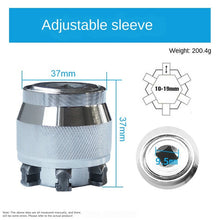 Load image into Gallery viewer, NEW 3/8 inch Drive 10-19 mm Adjustable Hex universal Socket..

