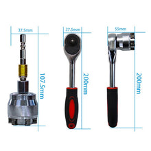 Load image into Gallery viewer, NEW 3/8 inch Drive 10-19 mm Adjustable Hex universal Socket..

