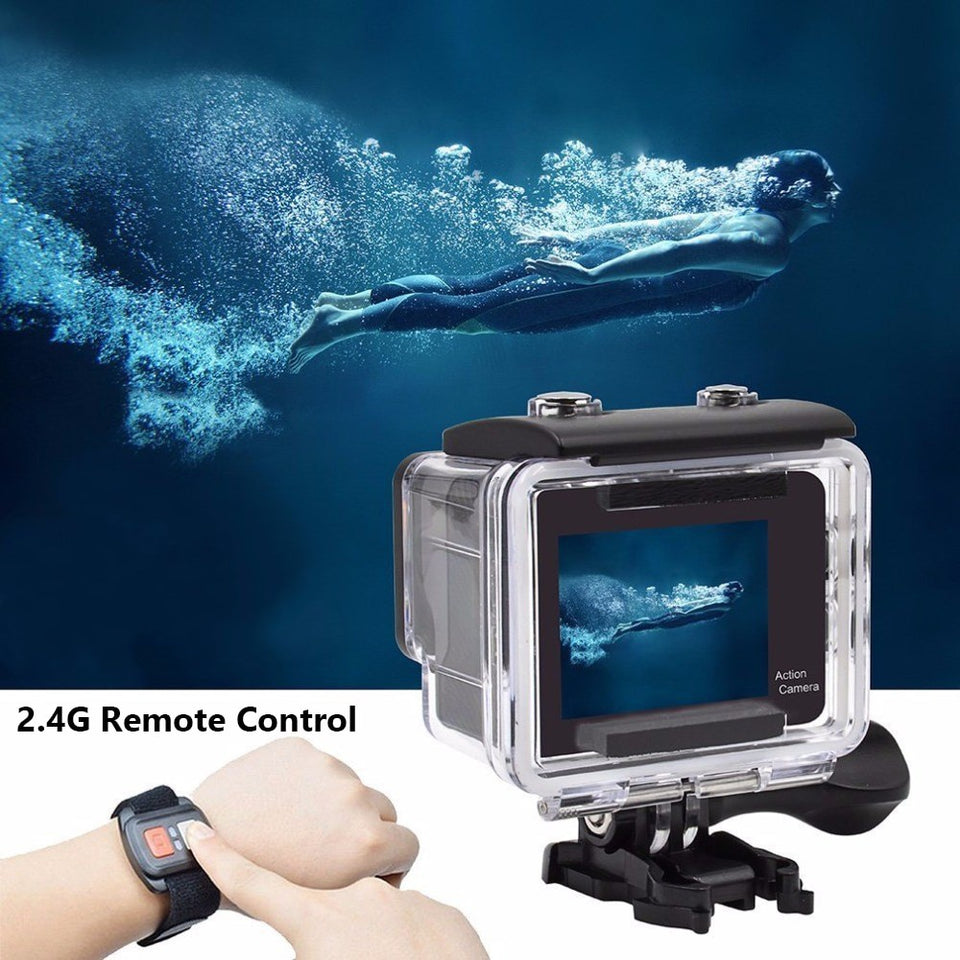 Touch Screen Wi-Fi  Waterproof 4K Ultra HD Camera...