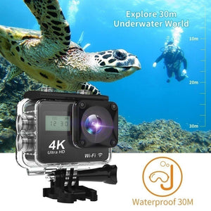 Touch Screen Wi-Fi  Waterproof 4K Ultra HD Camera...