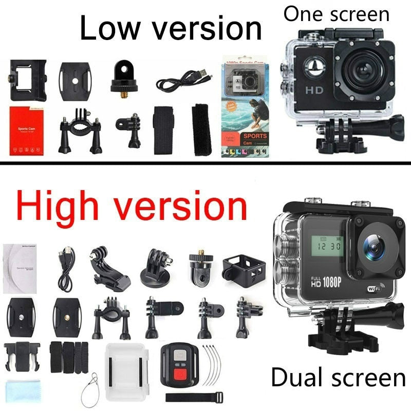 Touch Screen Wi-Fi  Waterproof 4K Ultra HD Camera...