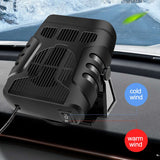 4 IN 1 12V/24V 500W Portable Car Heater