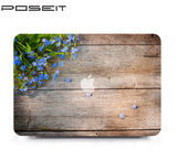 Poseit Wood Grain Apple Mac Book Air Cases...