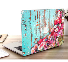 Load image into Gallery viewer, Poseit Wood Grain Apple Mac Book Air Cases...
