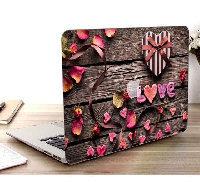 Poseit Wood Grain Apple Mac Book Air Cases...