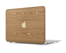 Load image into Gallery viewer, Poseit Wood Grain Apple Mac Book Air Cases...
