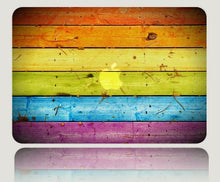 Load image into Gallery viewer, Poseit Wood Grain Apple Mac Book Air Cases...
