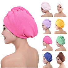 Load image into Gallery viewer, Magic Microfiber Hair Fast Drying Towel - Etrendpro
